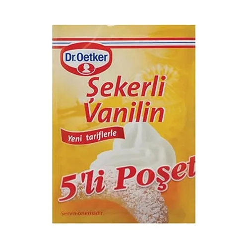 DR OETKER ŞEKERLİ VANİLİN 5 Lİ*30
