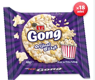 ETİ GONG SÜT MISIRLI 40 GR 18 ADETLİ toptan fiyat
