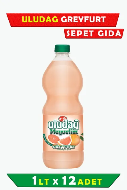 ULUDAĞ 1 LT MEYVELİM GREYFURT*12