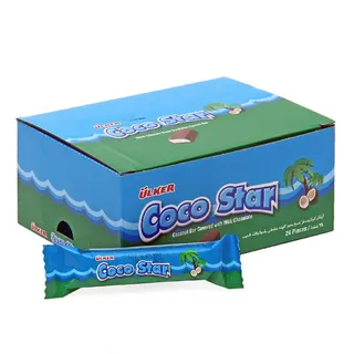 ÜLKER COCO STAR ÇIKOLATA 25 GR*24 toptan fiyat