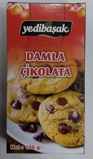 YEDİBAŞAK DAMLA ÇİKOLATA 100 GR*16 toptan fiyat