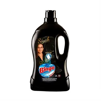 BİNGO SIVI ÇAMAŞIR DET. SİYAHLAR İÇİN 3  LT *6 - SİYAH