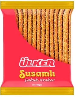 ÜLKER BÜYÜK SUSAMLI ÇUBUK KRAKER 70 GR*22 toptan fiyat