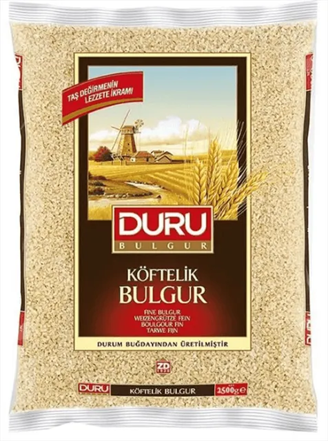 DURU B KÖFTELİK BULGUR 2 KG*8