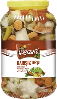 YAĞIZEFE KARIŞIK TURŞU 660 CC CAM*12 toptan fiyat