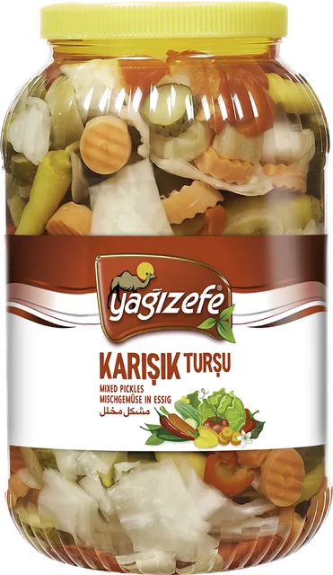 YAĞIZEFE KARIŞIK TURŞU 660 CC CAM*12