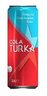 TURKA TENEKE KOLA 330 ML*24 toptan fiyat