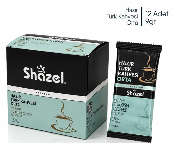 SHAZEL HAZIR TÜRK KAHVESİ*12 ORTA