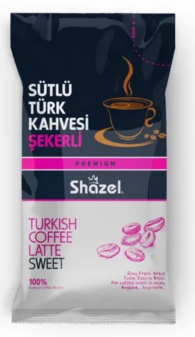 SHAZEL SÜTLÜ TÜRK KAHVESİ*12- ŞEKERLİ