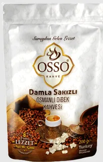 OSSO DAMLA SAKIZLI KAHVE 200 GR*4 toptan fiyat