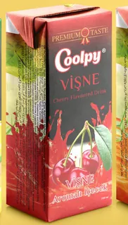 COOLPY MEYVE SUYU 200 ML*27  - VİŞNE toptan fiyat