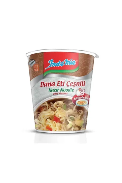 İNDOMİE BARDAK DANA ETLİ 60 GR*24