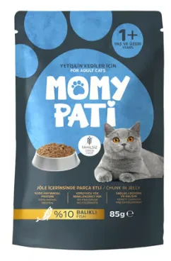 MOMYPATİ KEDİ MAMASI 85 GR*24 BALIKLI