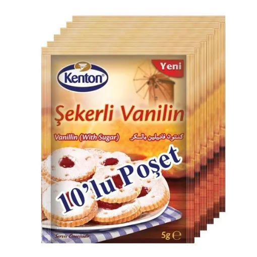 KENTON ŞEKERLİ VANİLİN 10 LU*24