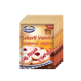 KENTON ŞEKERLİ VANİLİN 5 Lİ*45 toptan fiyat