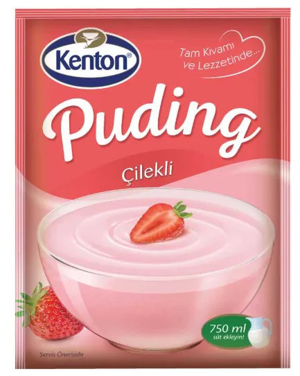 KENTON PUDİNG ÇİLEKLİ*24
