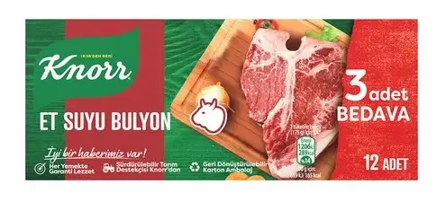 KNORR 12 Lİ ET BULYON 6 LT*48