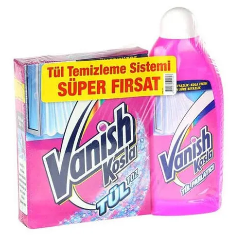 KOSLA VANISH TÜL 450 GR + TÜL PARLATICI 450 GR*6