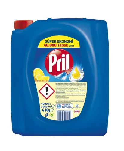 PRİL BULAŞIK SABUNU 4 KG*4