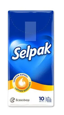 SELPAK MENDİL LOSYONLU 10 LU