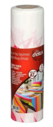 DELUX KULLAN AT - MASA ÖRTÜSÜ 100X120 KAĞITLI